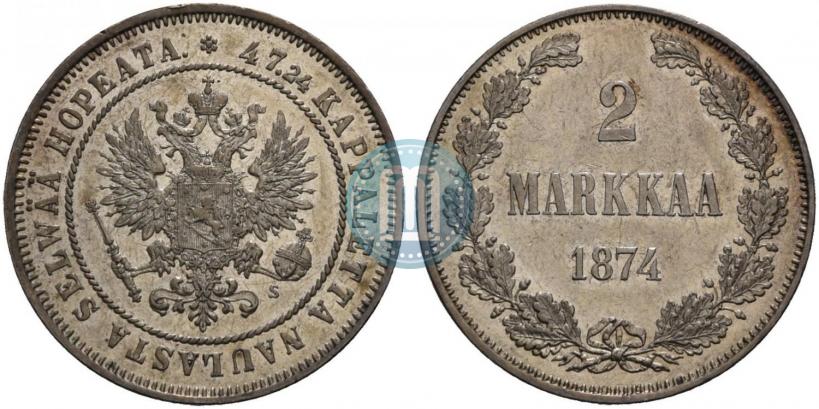 Фото 2 марки 1874 года S 