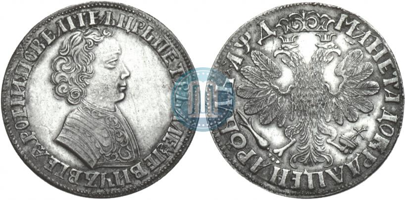 Picture 1 rouble 1704 year  