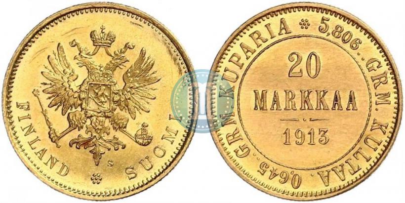 Фото 20 марок 1913 года S 
