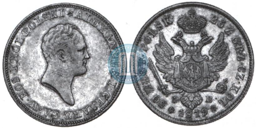 Фото 50 злотых 1819 года IB 