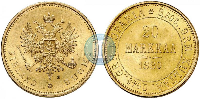 Фото 20 марок 1880 года S 