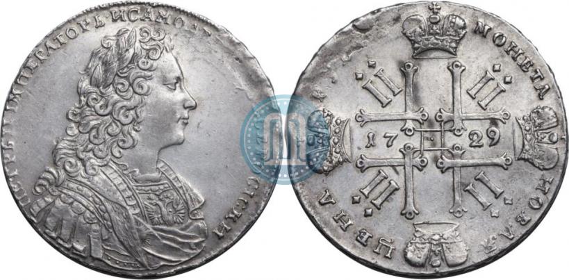 Picture 1 rouble 1729 year  "Type of 1728"