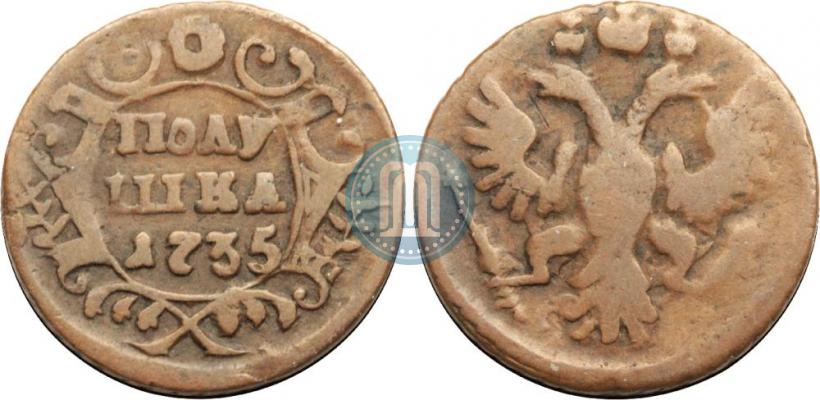 Picture Polushka 1735 year  