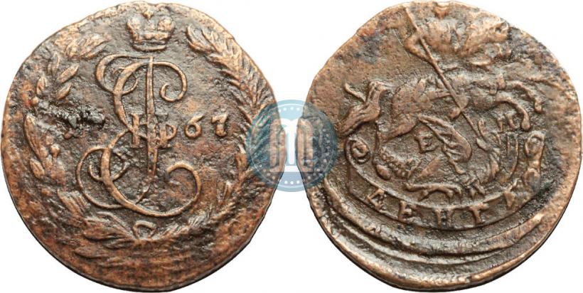 Picture Denga 1767 year ЕМ 