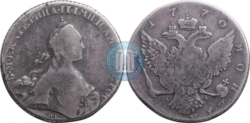 Picture 1 rouble 1770 year СПБ-СА 
