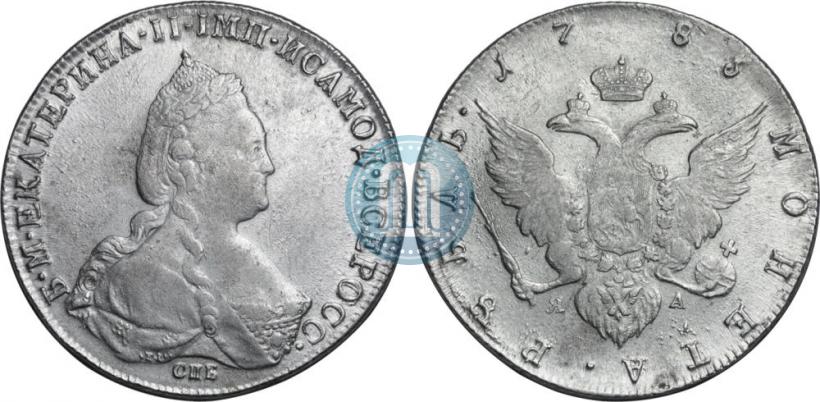 Picture 1 rouble 1785 year СПБ-ЯА 