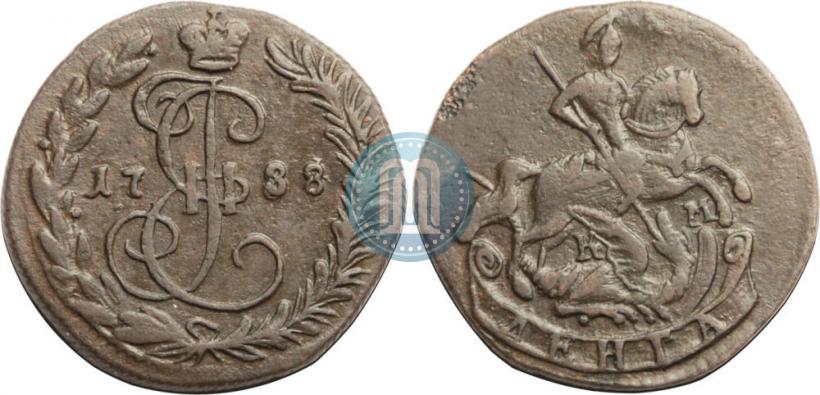 Фото Денга 1788 года КМ 
