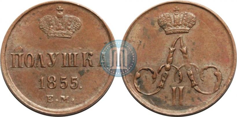 Picture Polushka 1855 year ЕМ 