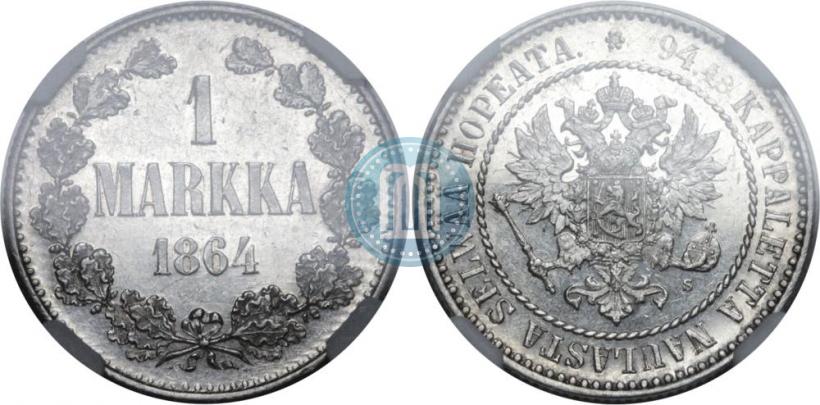 Фото 1 марка 1864 года S 