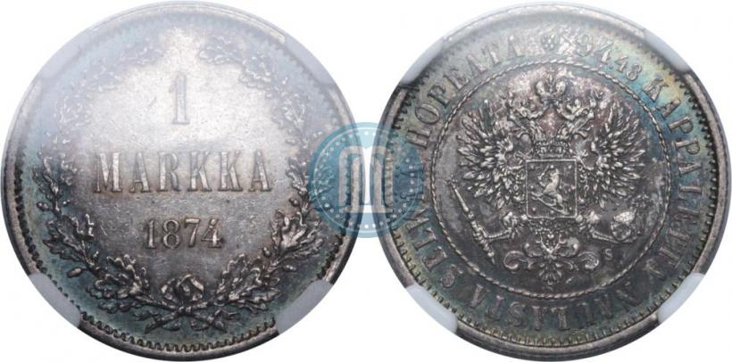 Фото 1 марка 1874 года S 