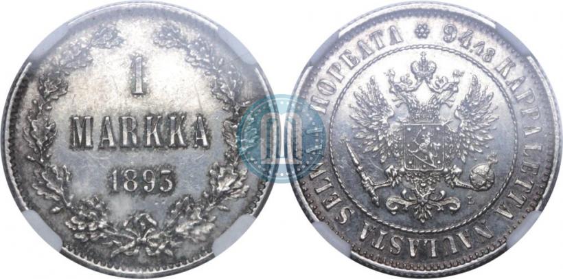 Picture 1 markka 1893 year L 