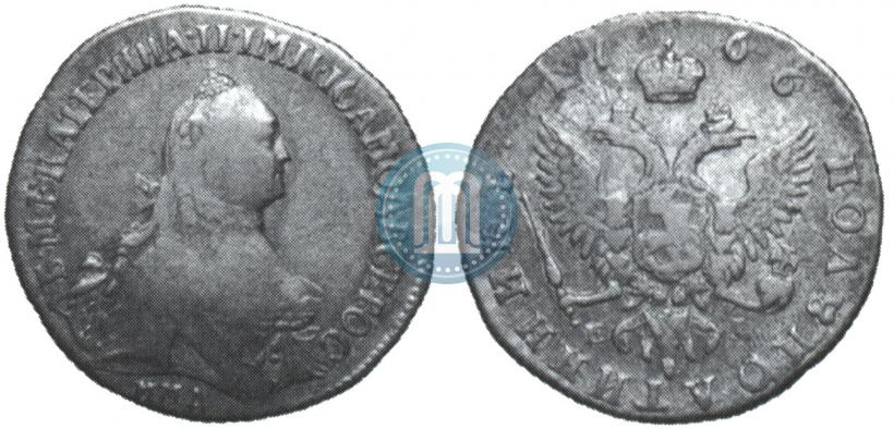 Фото Полуполтинник 1766 года ММД-EI 