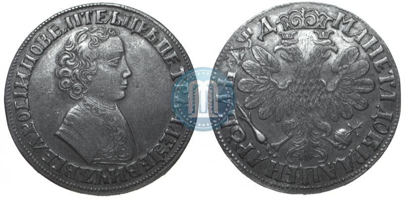 Picture 1 rouble 1704 year  