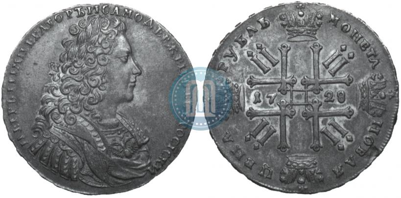 Picture 1 rouble 1728 year  "Type of 1728"