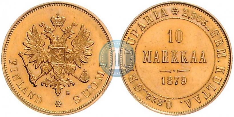 Picture 10 markkaa 1879 year S 
