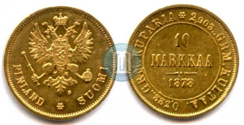 Picture 10 markkaa 1878 year S 