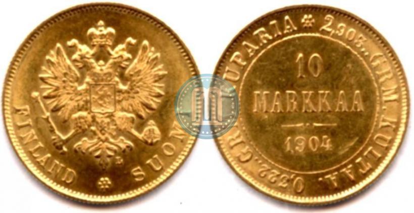 Picture 10 markkaa 1904 year L 