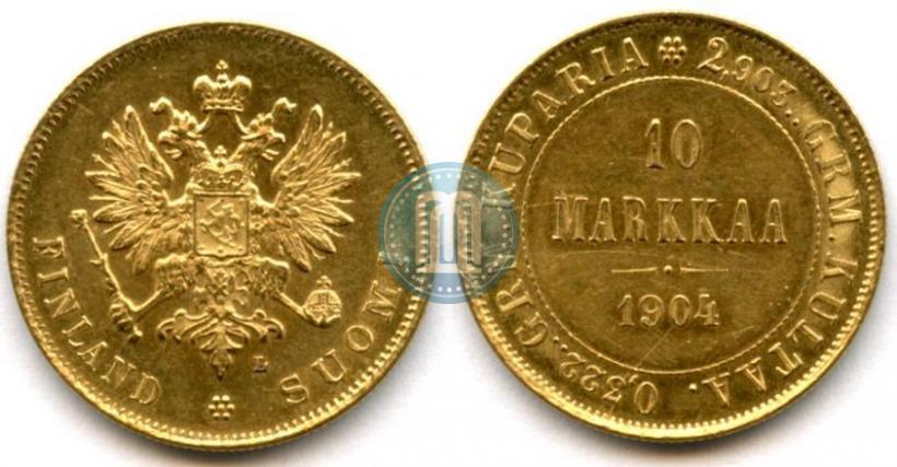 Picture 10 markkaa 1904 year L 