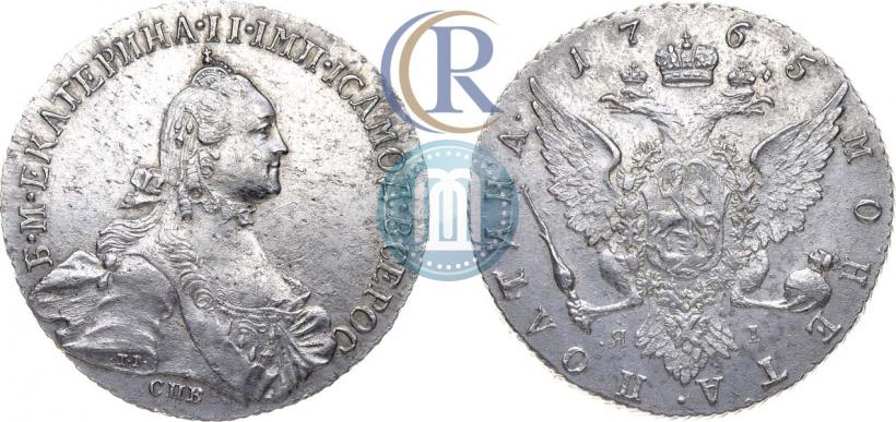 Picture Poltina 1765 year СПБ-ЯI 