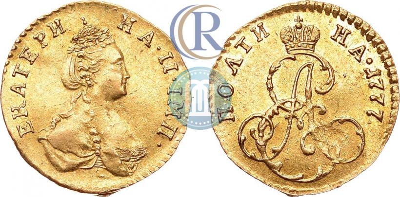 Фото Полтина 1777 года  