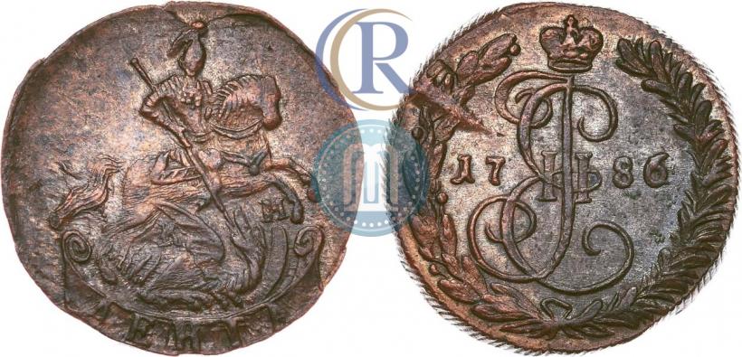 Picture Denga 1786 year КМ 