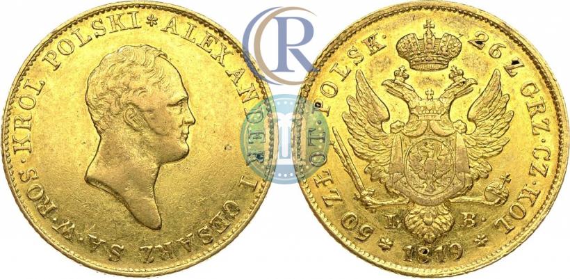 Picture 50 złotych 1819 year IB 