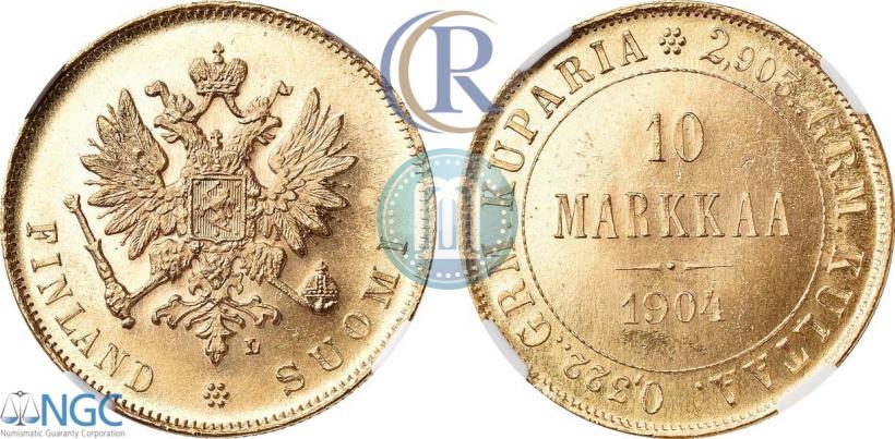 Фото 10 марок 1904 года L 