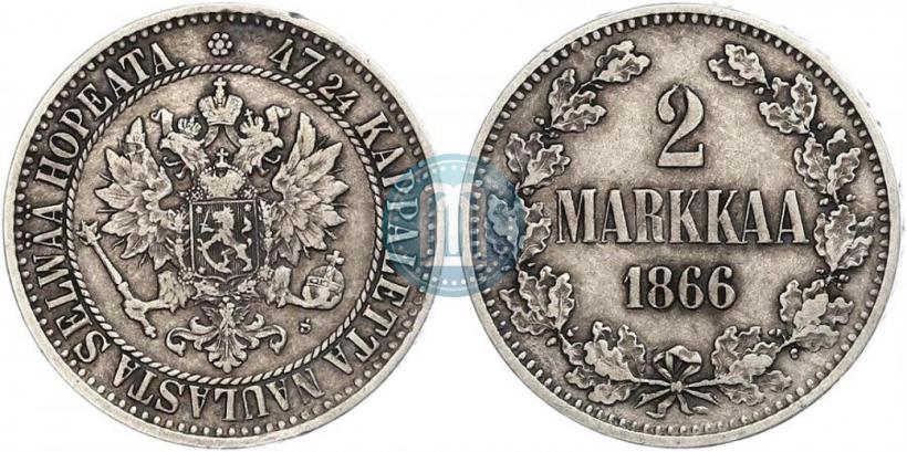 Фото 2 марки 1866 года S 
