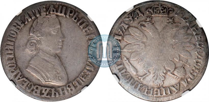 Picture Poltina 1704 year  "Portrait by F. Alekseev"