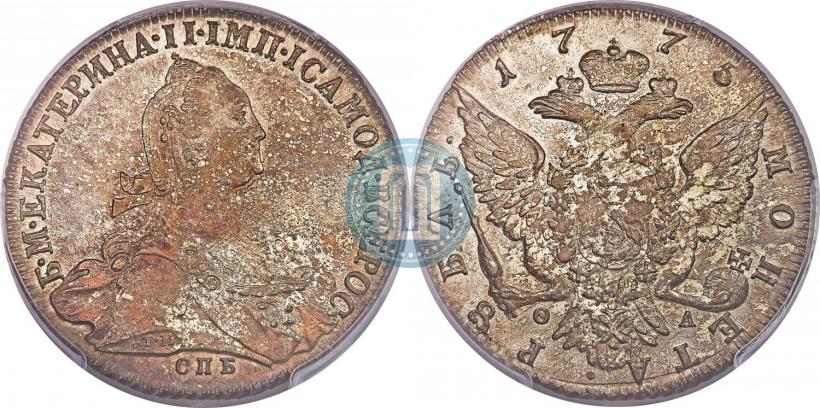 Picture 1 rouble 1775 year СПБ-ФЛ 