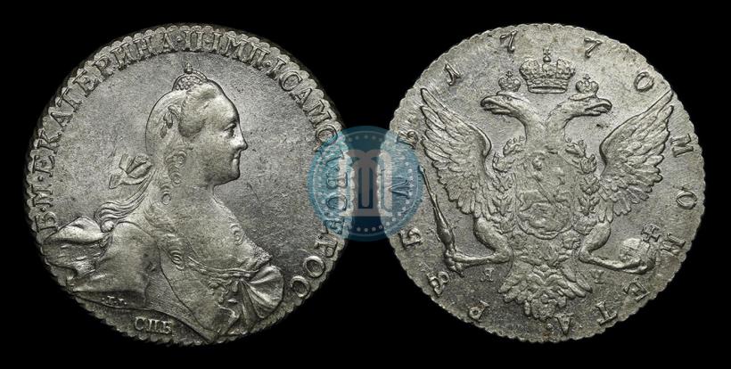 Picture 1 rouble 1770 year СПБ-ЯЧ 