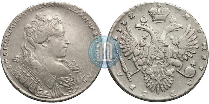 Фото 1 рубль 1732 года  