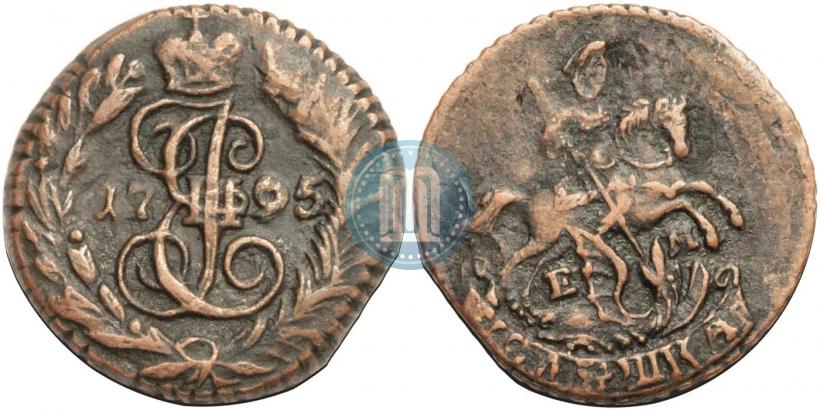 Фото Полушка 1795 года ЕМ 