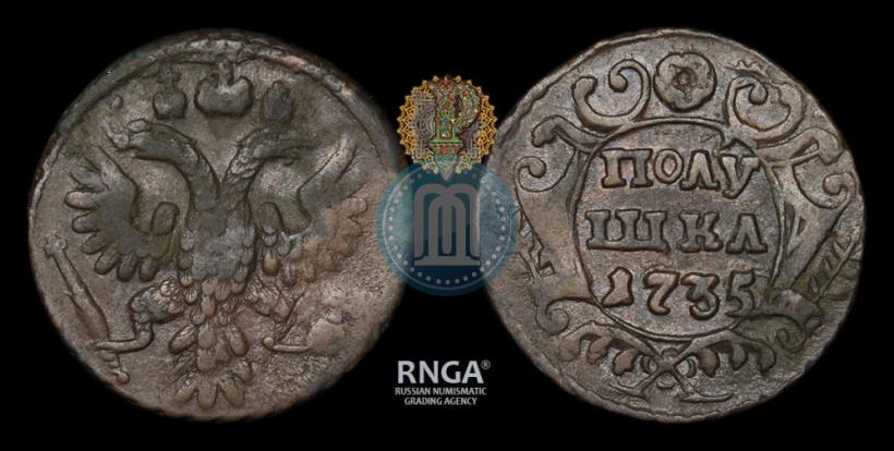 Picture Polushka 1735 year  