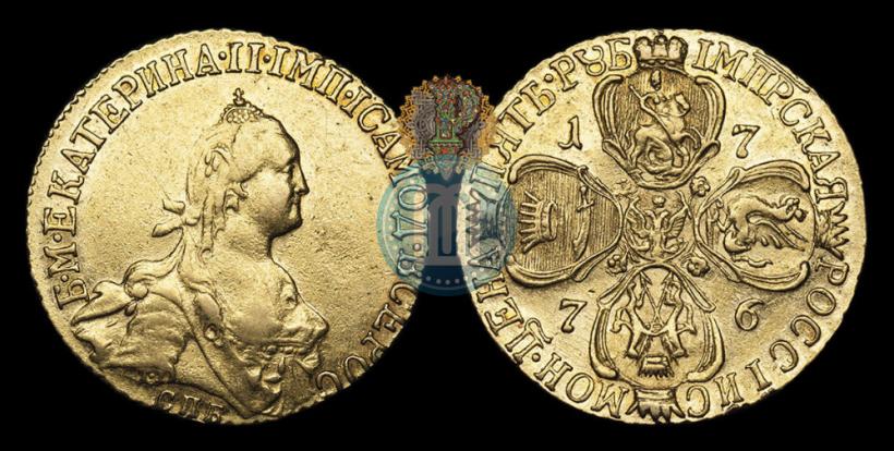 Picture 5 roubles 1776 year СПБ 