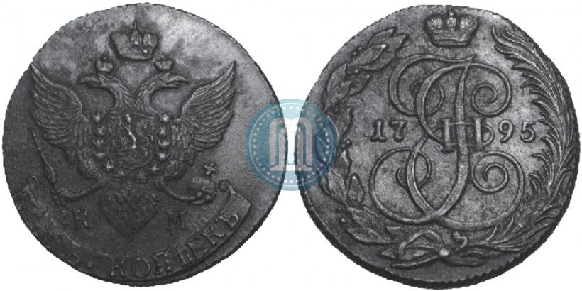 Picture 5 kopecks 1795 year КМ 