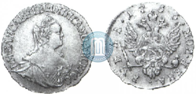 Picture 1 rouble 1756 year  
