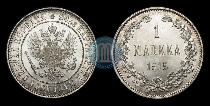 Picture 1 markka 1915 year S 