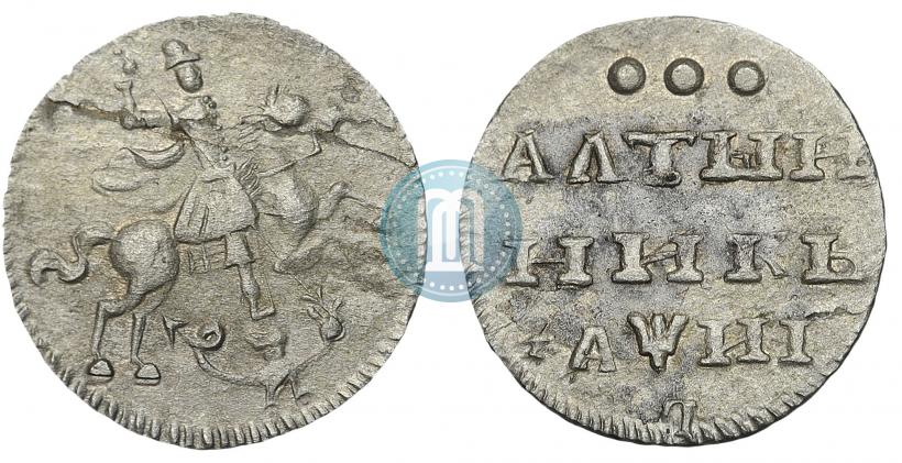 Picture Altyn 1718 year  