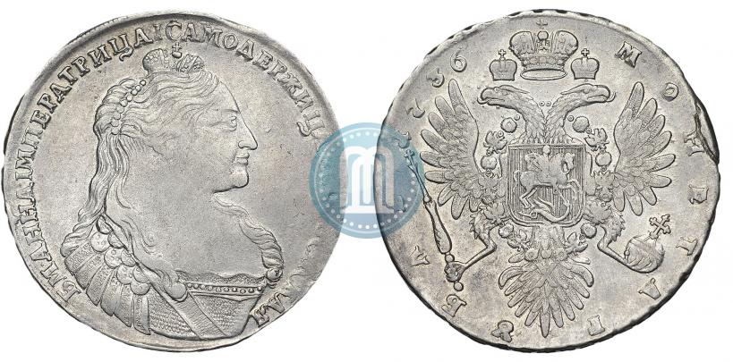 Picture 1 rouble 1736 year  "Type of 1735"