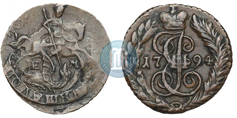 Picture Polushka 1794 year ЕМ 