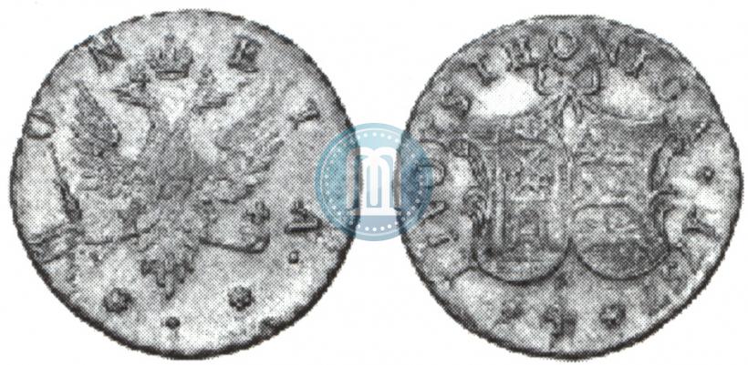 Фото 4 копейки 1757 года  "Ливонез"