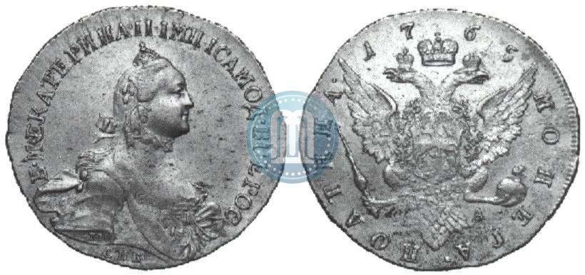 Picture Poltina 1765 year СПБ-СА 