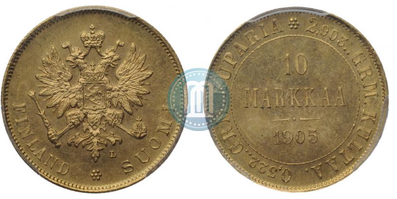 Picture 10 markkaa 1905 year L 