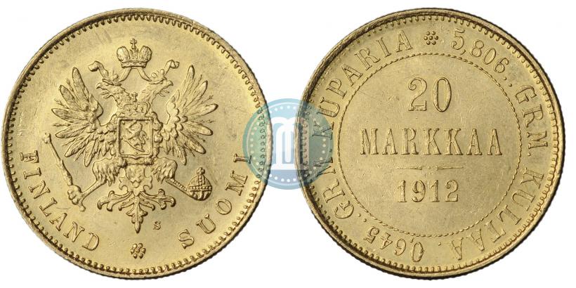 Picture 20 markkaa 1912 year S 
