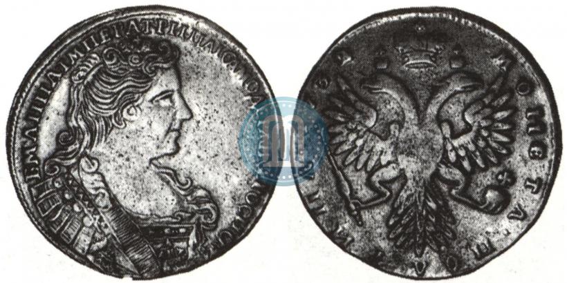 Фото Полтина 1732 года  