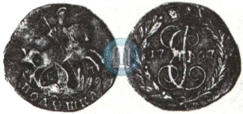 Picture Polushka 1767 year ЕМ 