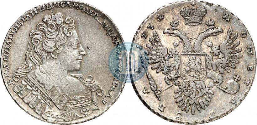Picture 1 rouble 1732 year  