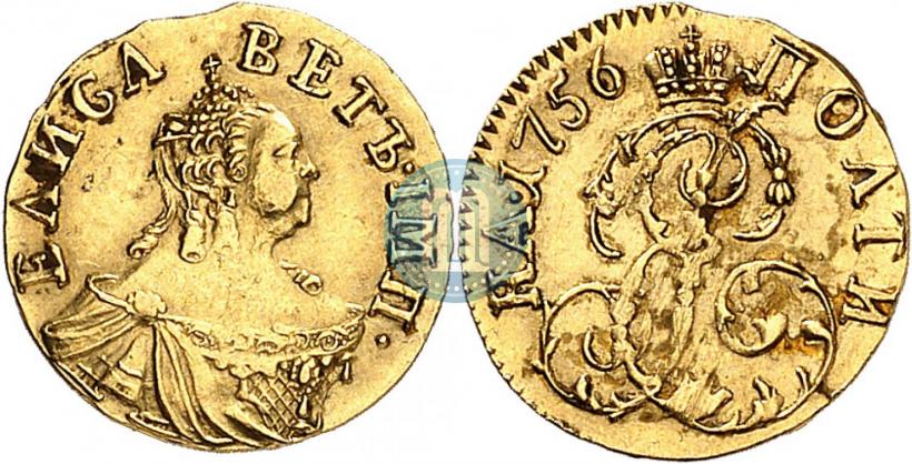 Picture Poltina 1756 year  