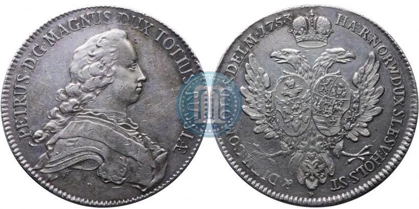 Picture Thaler 1753 year P "Albertusthaler"